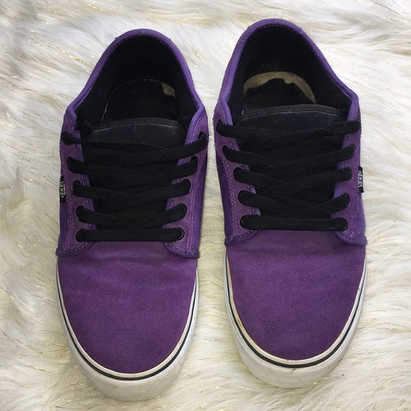 vans chukka low purple